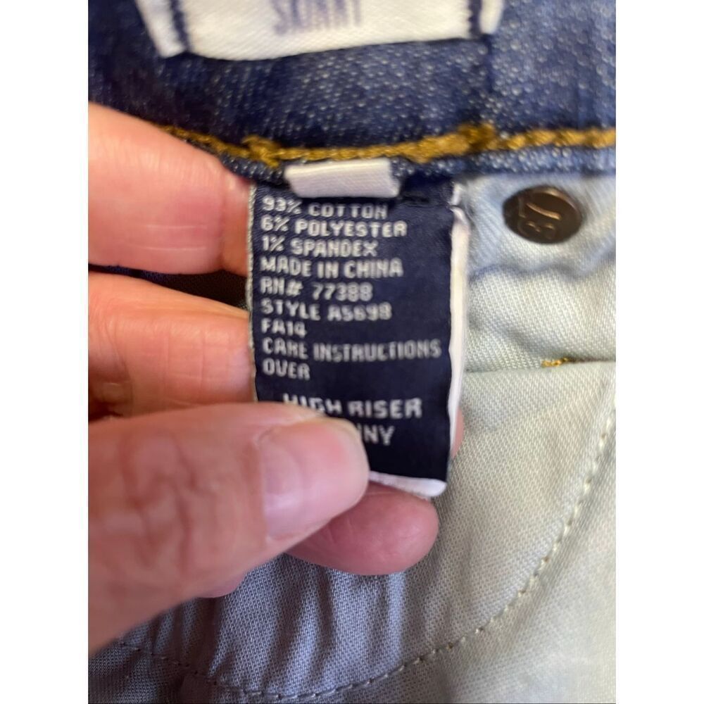 Madewell High Riser Skinny Jeans Size 29 - Picture 9 of 11